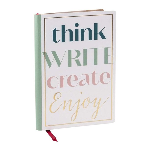 Notizbuch A5 Think Write Create Enjoy